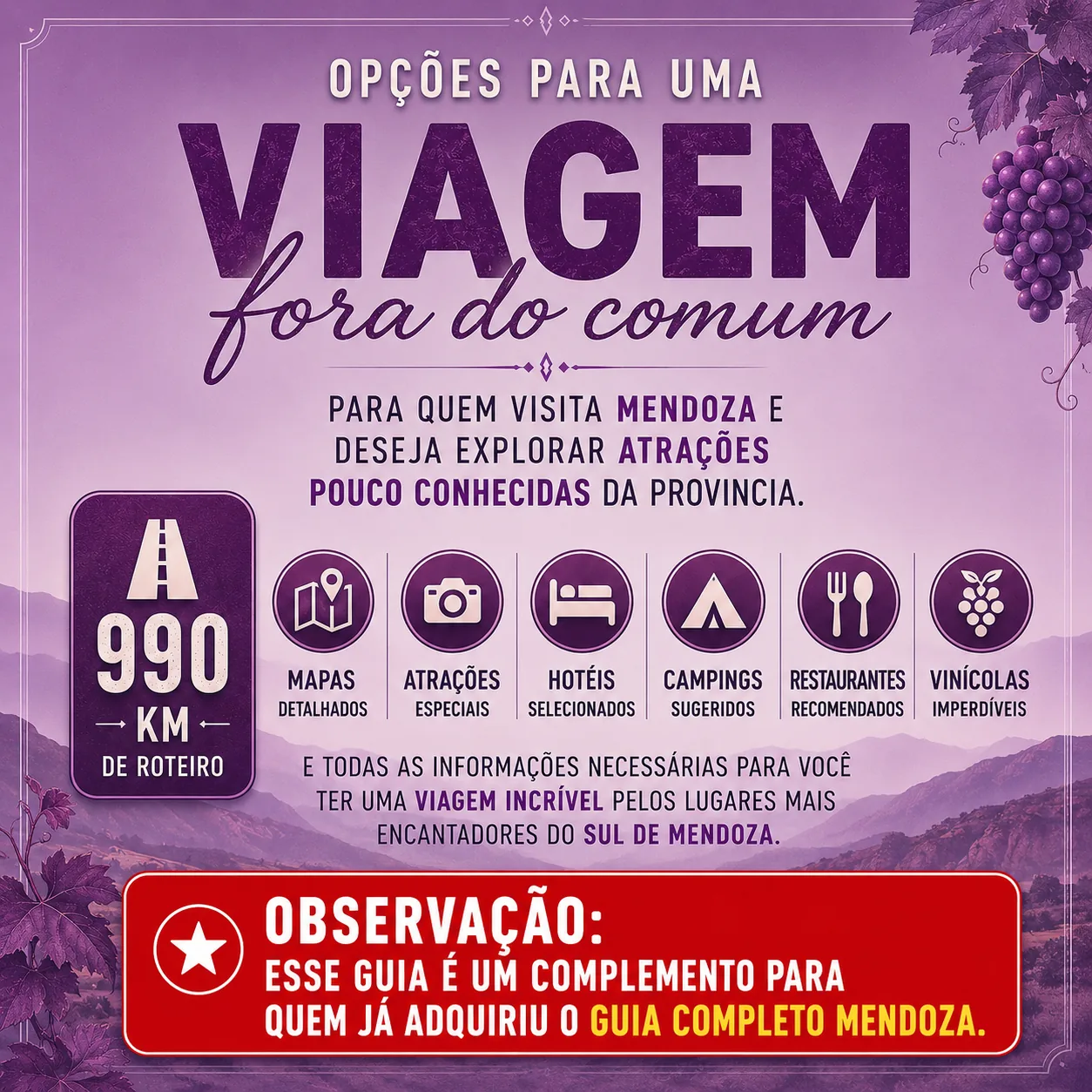 Opções para uma viagem fora do comum — Roteiro Extra